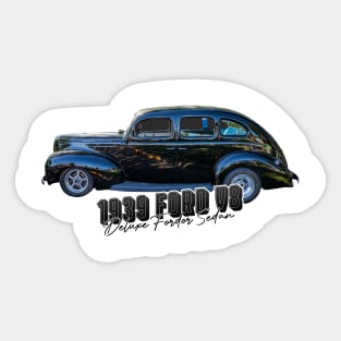 1939 Ford V8 Deluxe Fordor Sedan Sticker